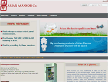 Tablet Screenshot of en.arianasansor.com
